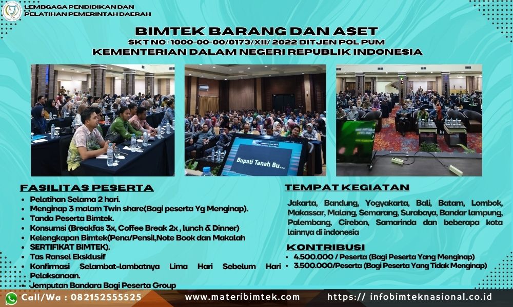 Bidang Bimtek Barang Aset