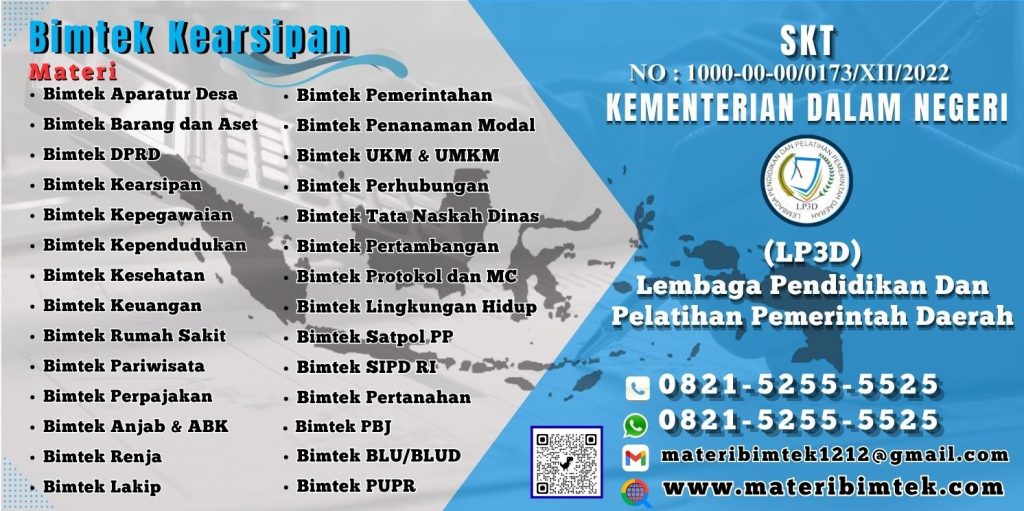 Info Bimtek Kearsipan