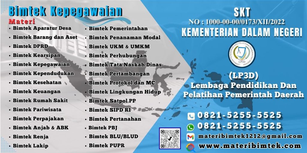 Bidang Bimtek Bagian Kepegawaian