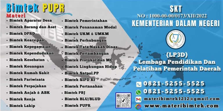 Bimtek PUPR Tahun 2026