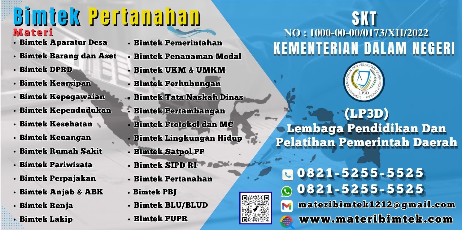 Bimtek Pertanahan Tahun 2026